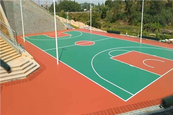 山東硅PU籃球場環保材料 山東硅PU籃球場環保材料