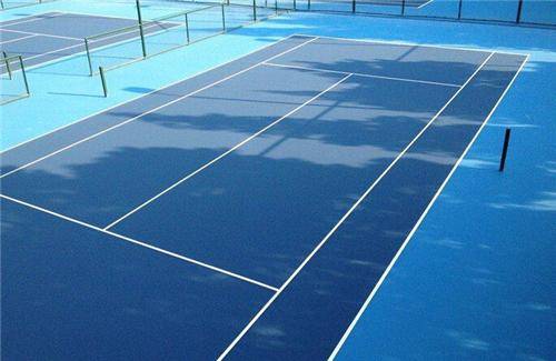 硅PU網球場