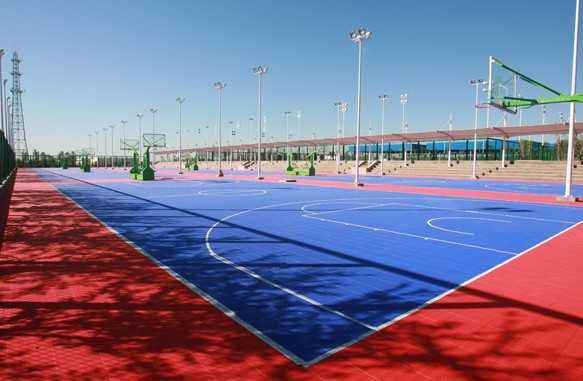 硅PU籃球場 硅PU籃球場