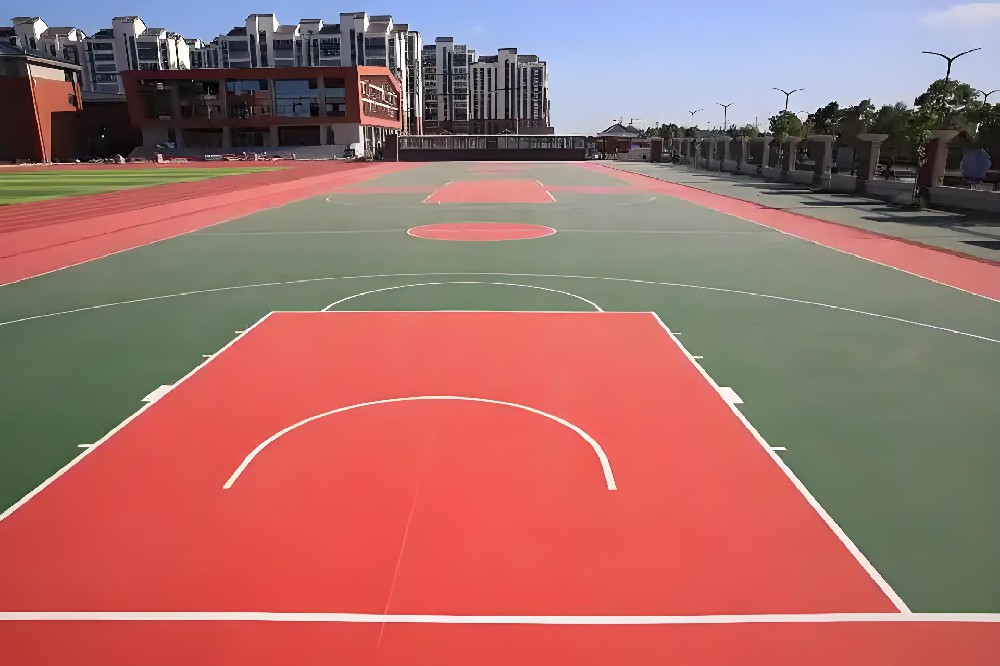 硅PU籃球場 硅PU籃球場