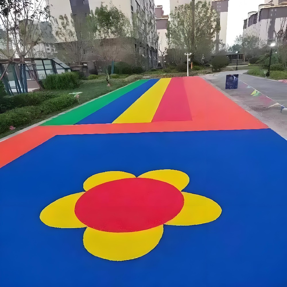 EPDM塑膠地面褪色 EPDM塑膠地面褪色